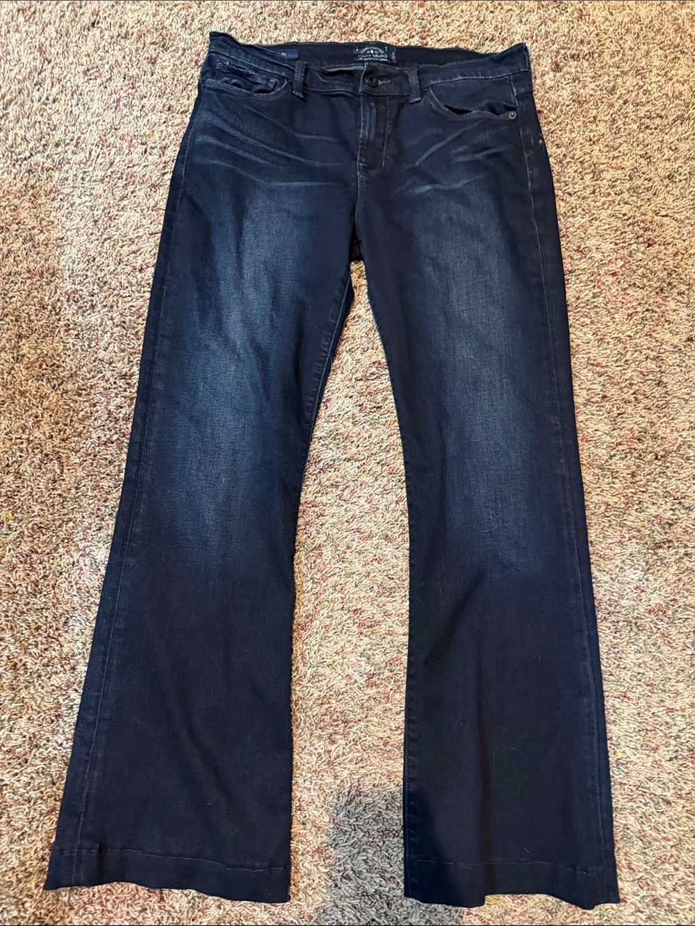Lucky Brand Women's Dark Indigo Flare Jeans